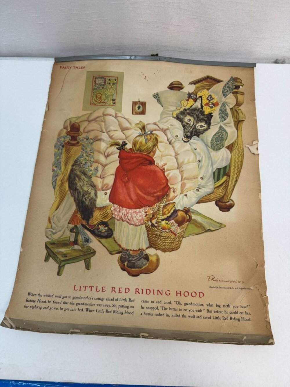 1947 Fairy tale prints (12) by Rojankovsky in Series for John Morrell & Co-